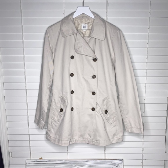 Gap Classic Trench Coat in Twill - Picture 6 of 7